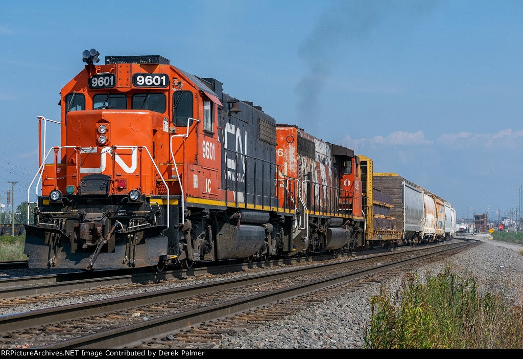 IC 9601 leads the Gary Pulldown